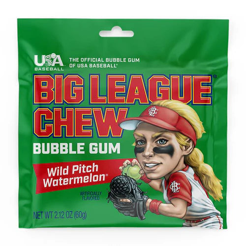 Big League Chew Pitch Watermelon - melon d'eau