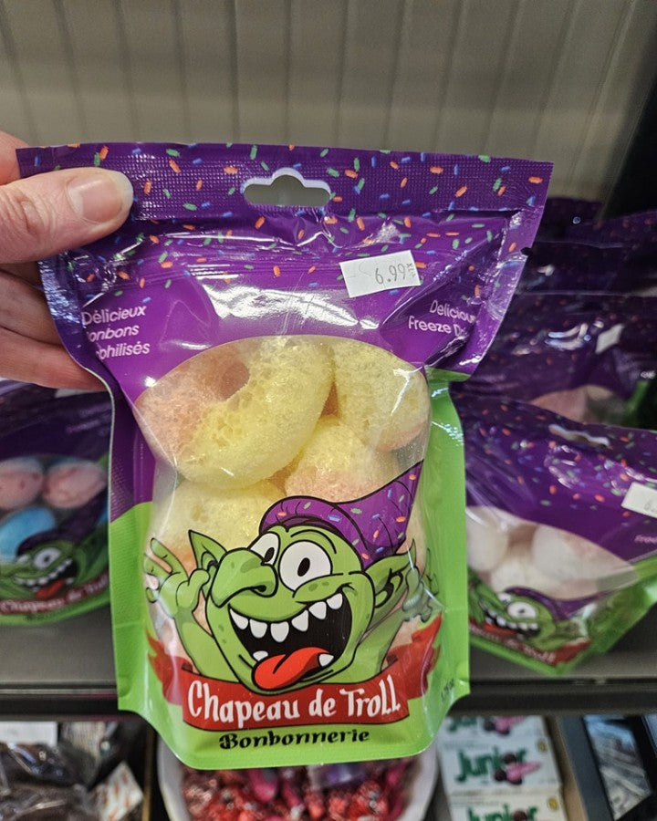 Bonbon lyophilisé - LOCAL - Anneau Pêches