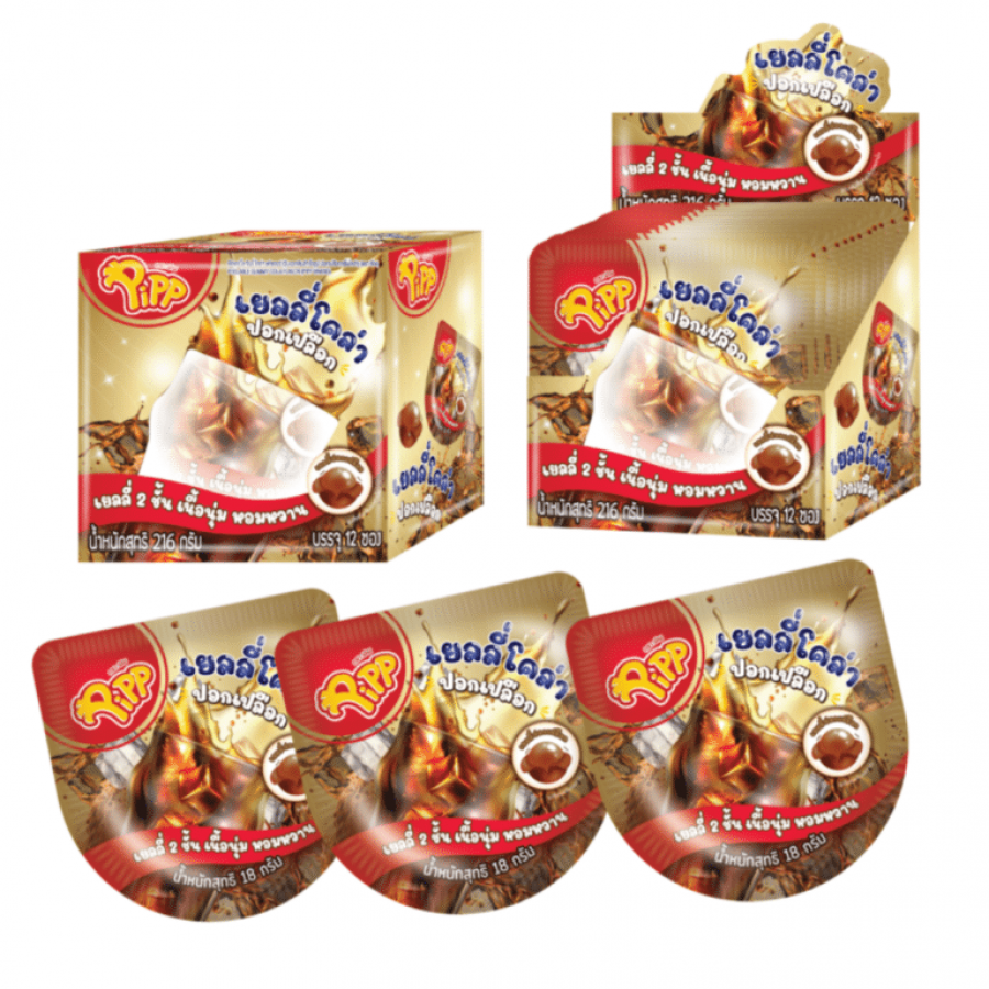 Pipp Peelable Gummy Candy - Bonbon à éplucher - COLA