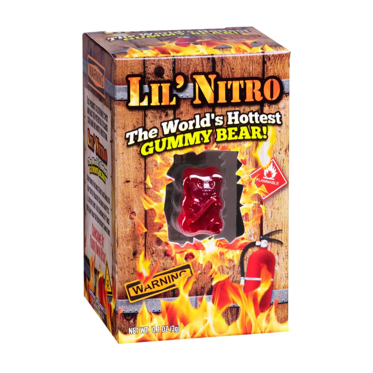 Flamethrower Lil’ Nitro-World’s Hottest Gummy Bear