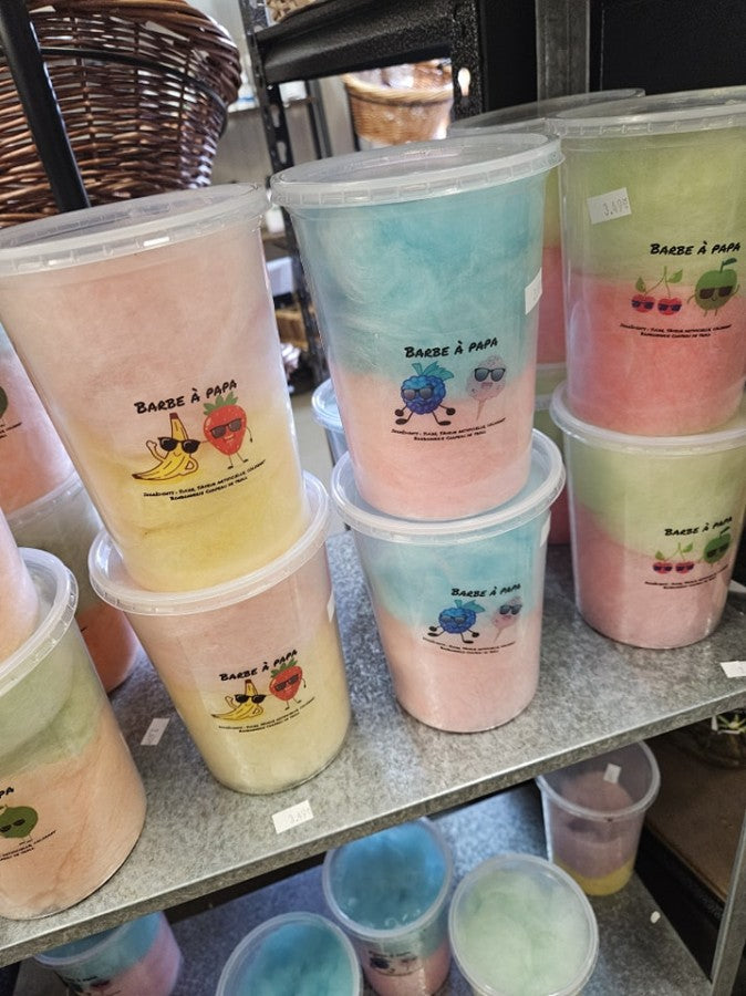 Barbe à papa double