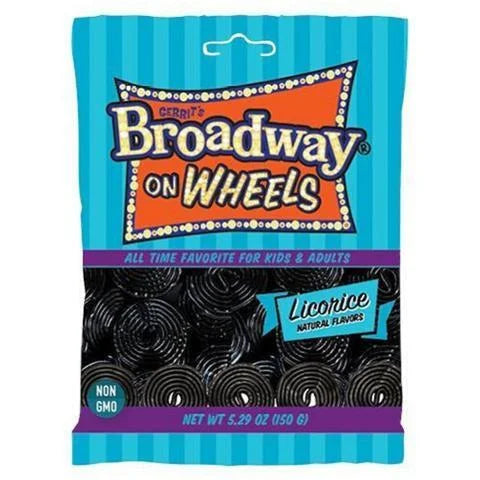 Licorice - Réglisse noire Broadway on wheels