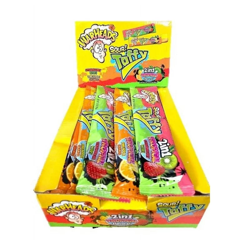 Warheads - Sour Taffy 2 en 1 Tropical