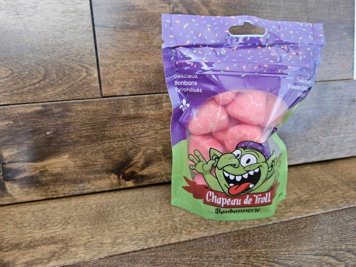 Bonbon lyophilisé - LOCAL - fraises guimauve