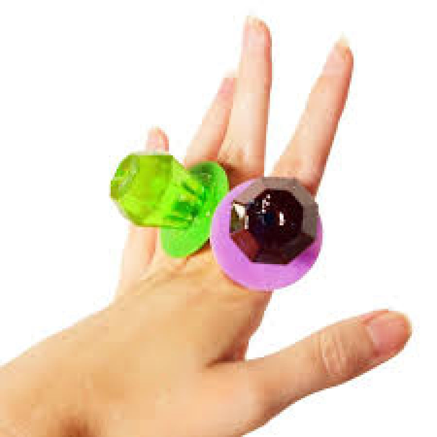 Bague en bonbon