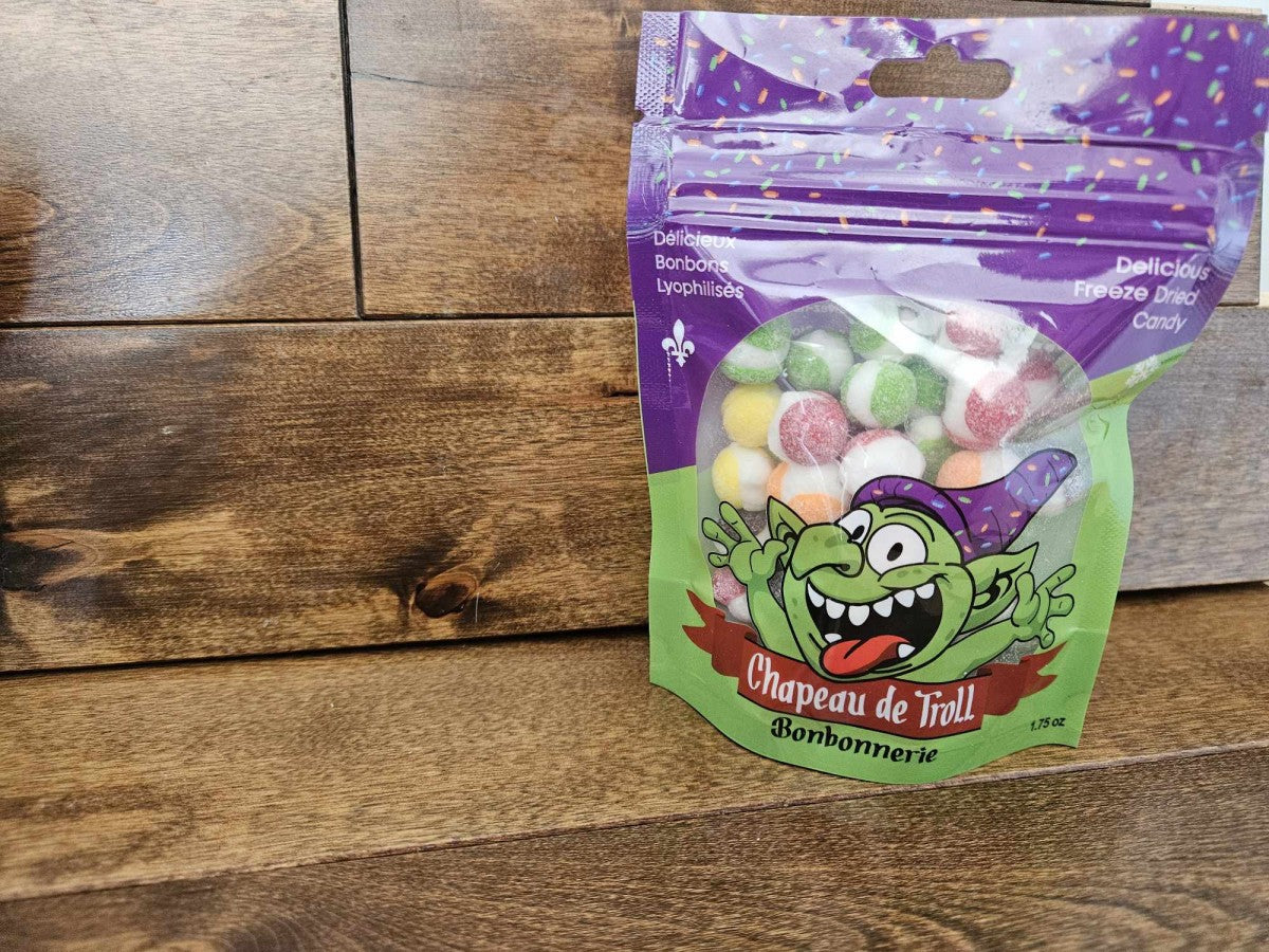 Bonbon lyophilisé - LOCAL - skittles - sur