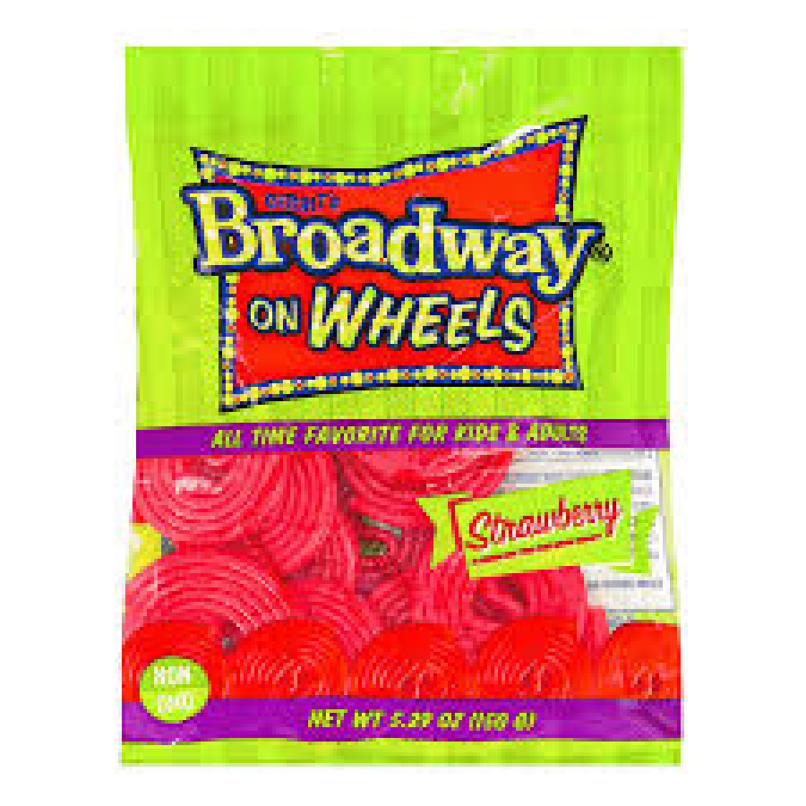 Licorice - Réglisse Fraise Broadway on wheels
