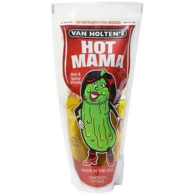 Dill pickle van holten's Hot mama