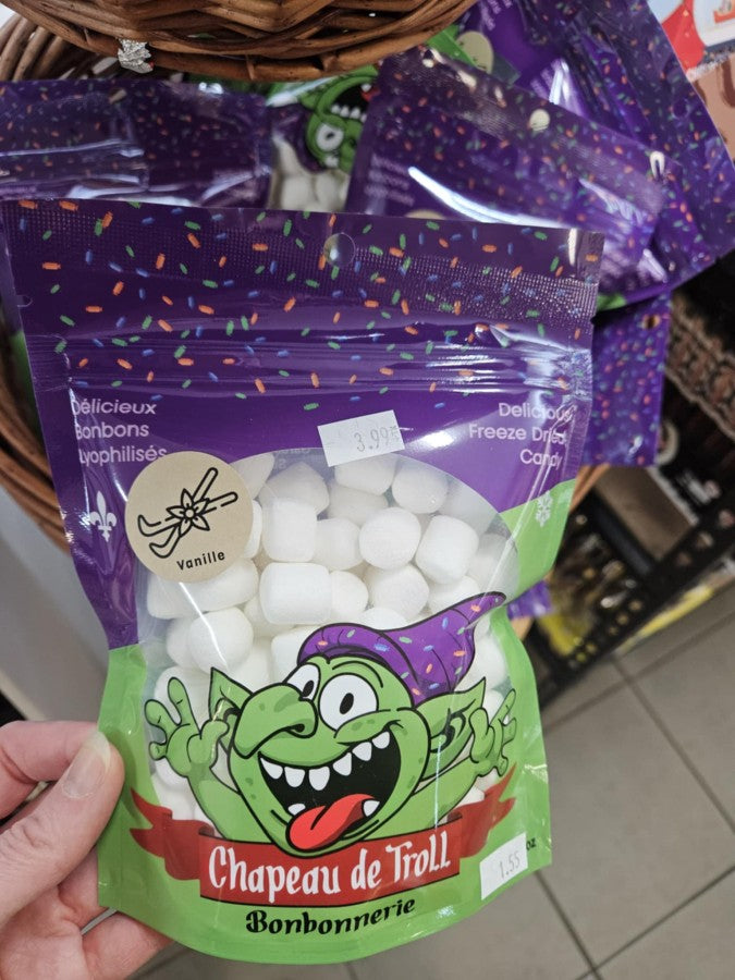 Bonbon lyophilisé - Guimauve pour chocolat chaud - Érable