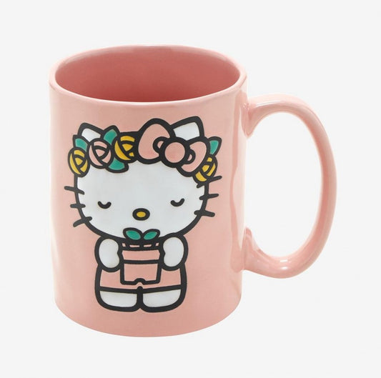 Tasse Hello Kitty - Fleurs