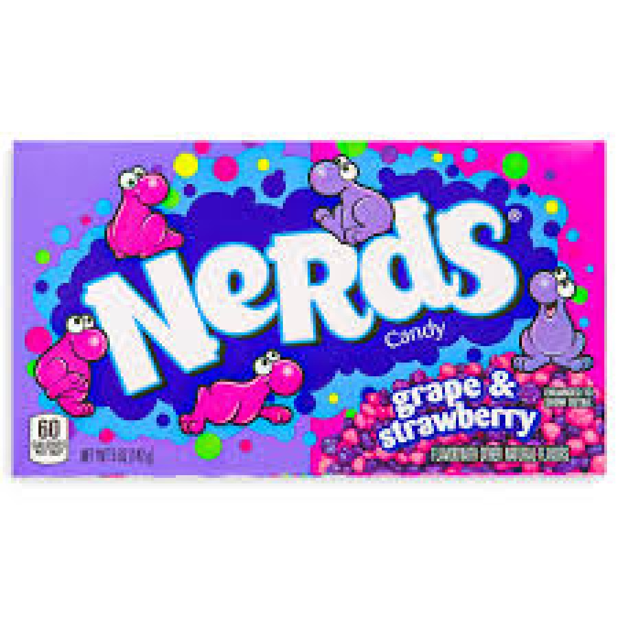 Nerds Fraise et Raisin Theater box