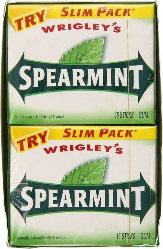 Gomme Wrigley Slim Pak Spearmint