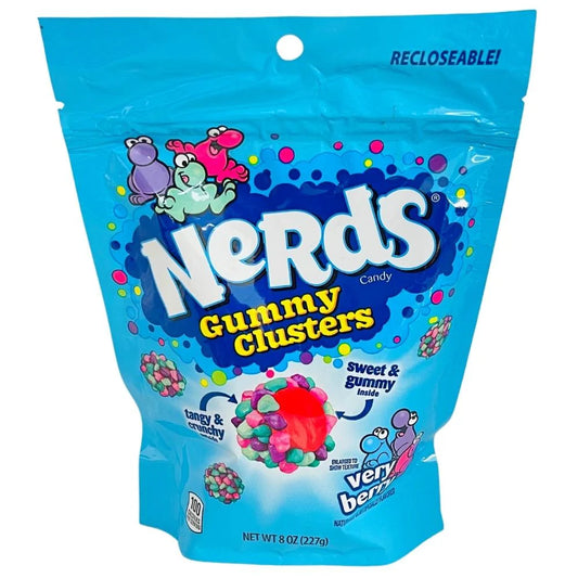 Nerds cluster peg bag Very berry  8oz