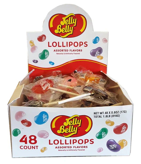 Jelly Belly lollipops