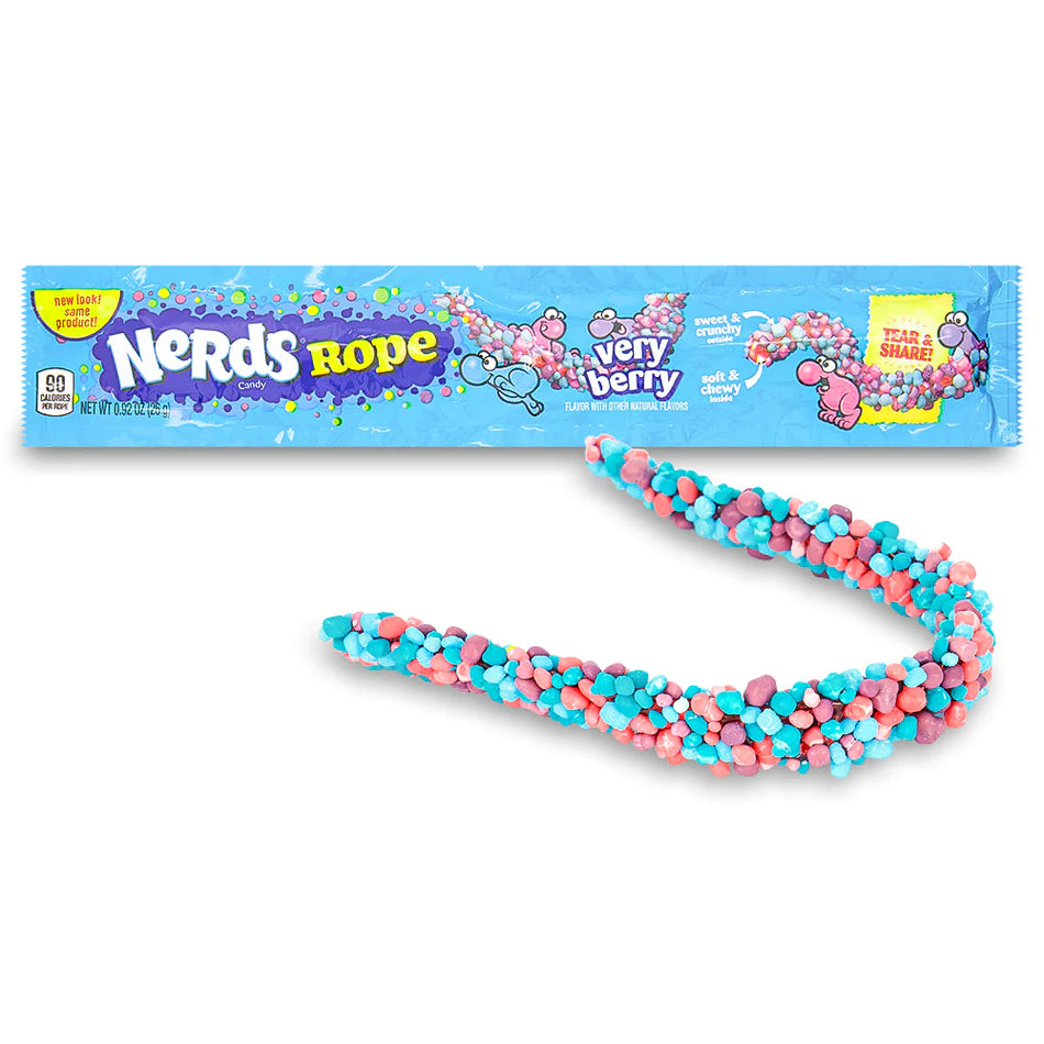 Nerds Rope Very Berry Candy - .92 oz.