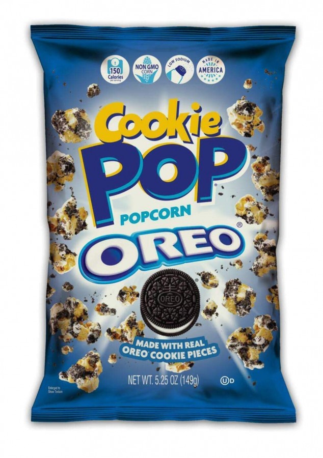 Cookie Pop Popcorn with Oreo