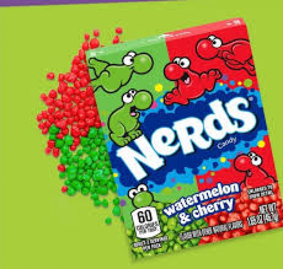 Nerds melon et cerise