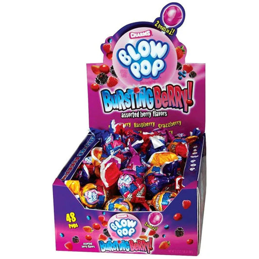 Charms - Sucon - Blow pop Bursting berry