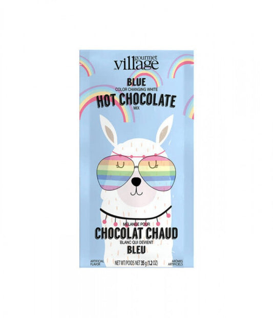 Chocolat chaud - Village gourmet - BLEU Llama