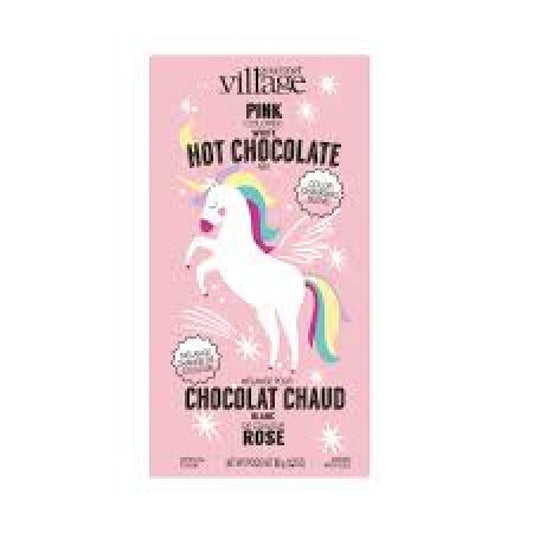 Chocolat chaud - Village gourmet - ROSE - licorne