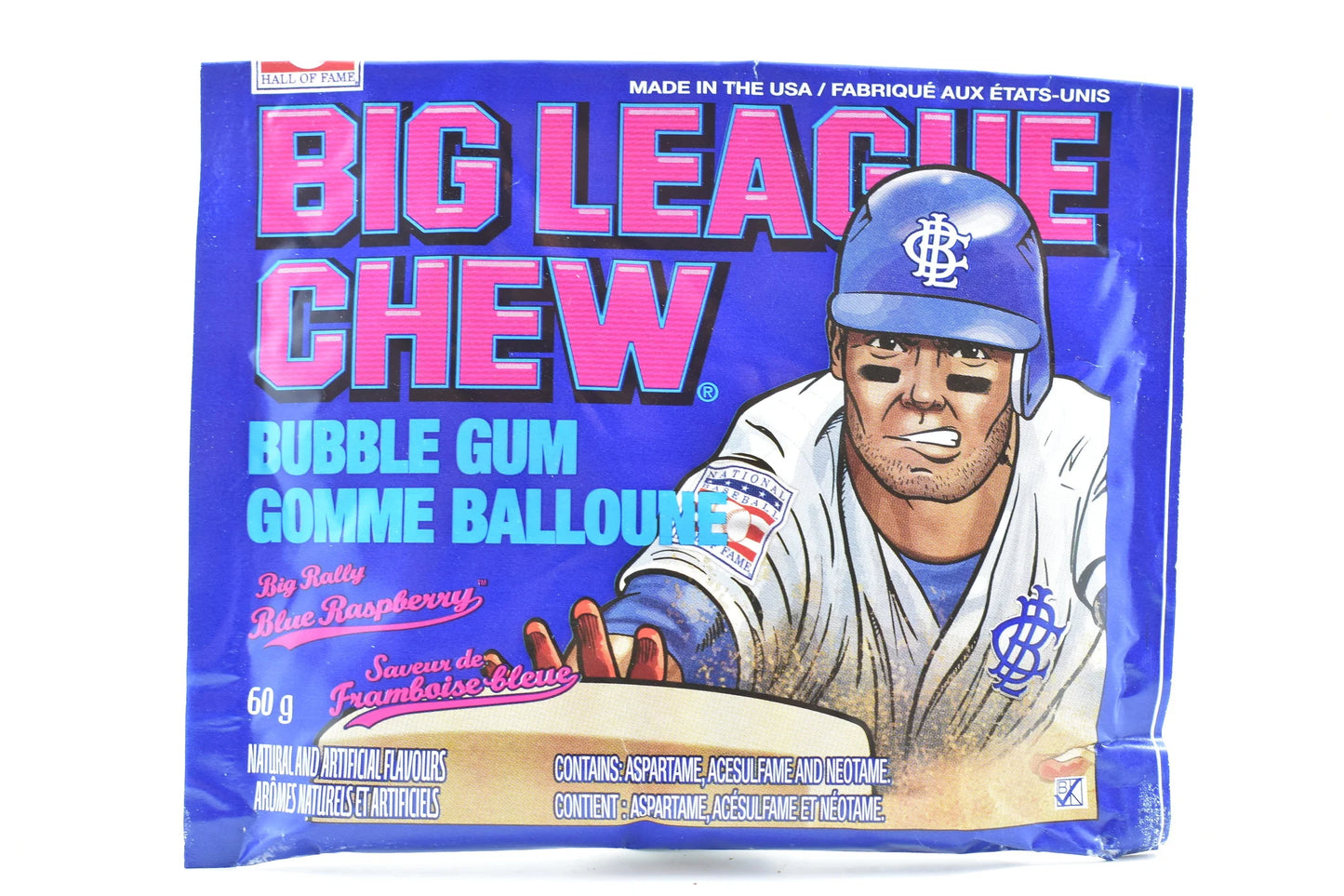 Big League Chew Framboise bleue