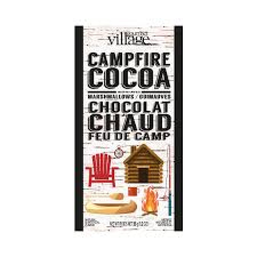 Chocolat chaud - Village gourmet - Feu de camp