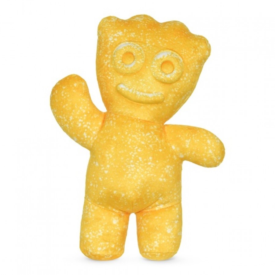 Coussin Sour patch kid jaune Sur